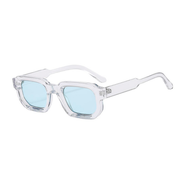 MIRA BRANCO - Lunettes de soleil transparentes – Verres bleus clairs UV400